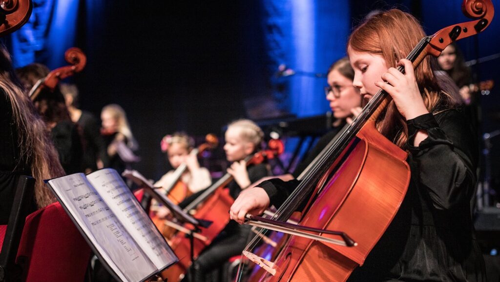 Cellist fra Kulturskolen Roskilde