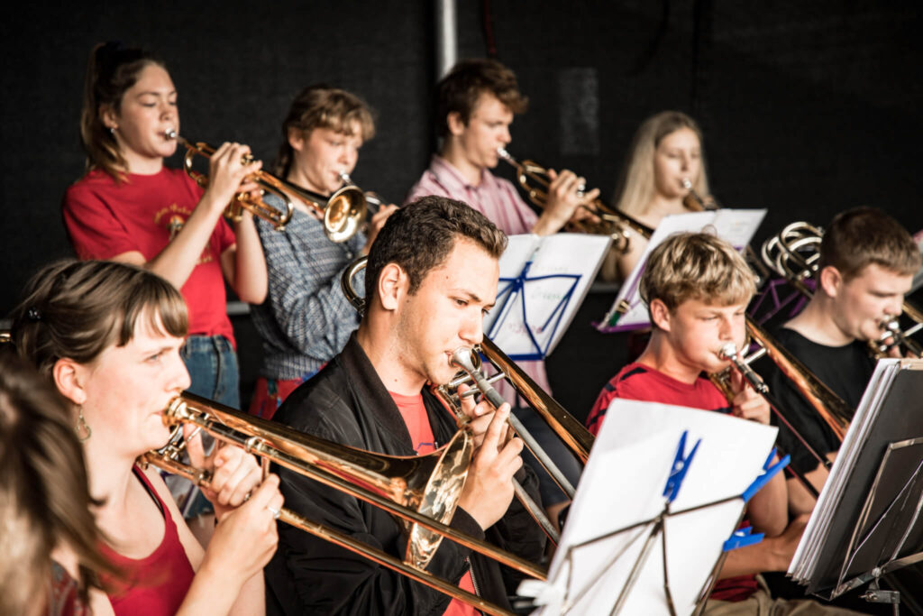 Blæserorkester fra Kulturskolen Roskilde